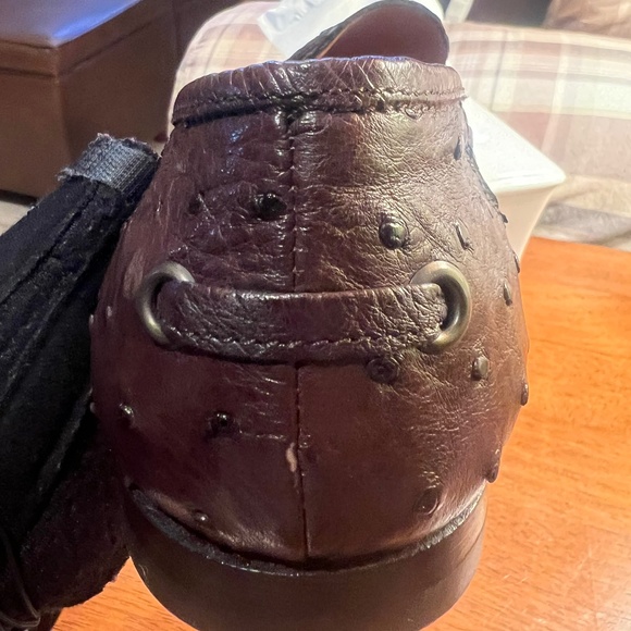 New* Giorgino’s Palm Beach Genuine Ostrich Leather Sz13 main image 8